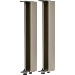 M-EN2-S [軽中量ボルトレス棚用通路間ダクトレール取付高さ延長支柱セット]
