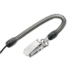 RCSTM01BK [コイルストラップ メタルクリップ 太型 BK]