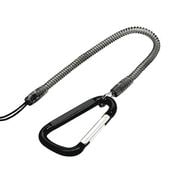 RCSTC01BK [コイルストラップ カラビナ付き 細型 BK]