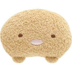 AB17303 すみっコぐらし ぬいぐるみバッジ とんかつ [キャラクターグッズ]