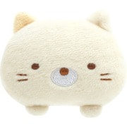 AB17304 すみっコぐらし ぬいぐるみバッジ ねこ [キャラクターグッズ]