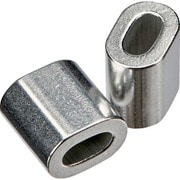 SRB25A [ワイヤロープ用アルミスリーブ（2個入）2.5パイ用]