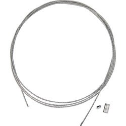 ステンレスワイヤカットロープ+スリーブ付 1.5パイΦ×5000mm（ステンレススリーブ2個付 ） SRCWS1.5X5M