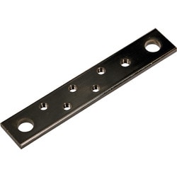 TEBA-20-10E [アースバー 幅20x長さ160x厚み4mm タップ穴径M5 穴数10個]