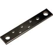 TEBA-25-10E [アースバー 幅25x長さ115x厚み4mm タップ穴径M4 穴数10個]
