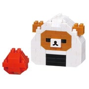 NBCC_172 nanoblock（ナノブロック） リラックマ リラックマ（おにぎり） [ブロック玩具]