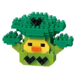 NBCC_174 nanoblock（ナノブロック） リラックマ キイロイトリ（ブロッコリー） [ブロック玩具]