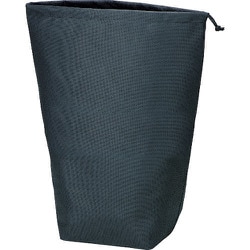 不織布巾着袋 黒 500X420X220MM （10枚入） TNFD-10-L