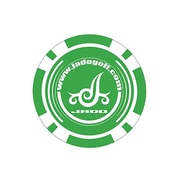 JGCM2222 [カジノチップマーカー ストライプトライバルシリーズ グリーンホワイト]