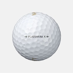 Amazon.co.jp: マジェスティ MAJESTY 4ピース ゴルフ ボール プラチナム エックス PLATINUM X BL3324  パールホワイト 1ダース(12球入) : スポーツ＆アウトドア