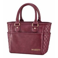 RB2320 [ラウンドバッグ MAJESTY LIGHT PU Round Bag マジェスティ ライト ポリウレタン ラウンドバッグ ディープレッド]