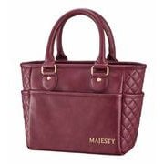 RB2320 [ラウンドバッグ MAJESTY LIGHT PU Round Bag マジェスティ ライト ポリウレタン ラウンドバッグ ディープレッド]