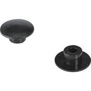 TSCP6-BK [六角穴付ボルト用カバーキャップ M6 黒（10個入）]