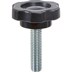 シックスロブノブ おねじM6-10 TSNM6-10