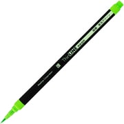 カラー筆ペン 極細毛筆 彩 ThinLINE neon 蛍光グリーン TLN-04