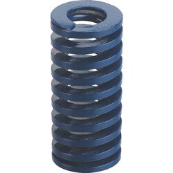 金型用ばね コイルスプリング 軽荷重用 外径35mm 自由長125mm T-SSWL35-125
