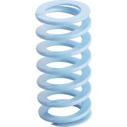 金型用ばね コイルスプリング 超たわみ用 外径12.5mm 自由長65mm T-SSWU12.5-65