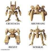 フロントミッション ストラクチャーアーツ 1/72 スケール プラスティック モデルキット シリーズ Vol.6 全4種BOX [組立式プラスチックモデル]