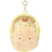 CA44203 すみっコぐらし ぬいぐるみポーチ とんかつ [キャラクターグッズ]