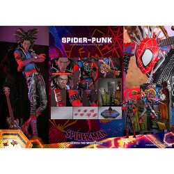 新品未開封　ホットトイズ　アクロス・ザ・スパイダーバース　スパイダー・パンク ムービー・マスターピース】『スパイダーマン：アクロス・ザ