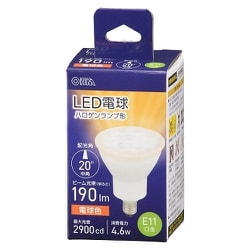 LED ハロゲン形 E11 4.6W L 20 LDR5L-M-E11 5