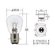 12V 35/35W 口金P15d-25-3 ガラス球RP30 光色クリア  （1ケース10個入リ） 6410