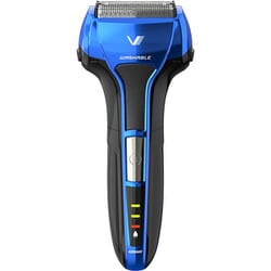メンズシェーバー 4枚刃 充電・交流式 ソリッドモデル ブルー IZF-V543W-A
