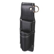 AH-42BG [シノラチェホルダー2段（黒金）LIGHT PU LEATHER SERIES]