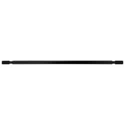 室内用物干竿 ホスクリーン QL型 ブラック 全長950～1540mm QL-15-BK