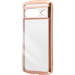 RT-GP8TC13/PGM [Google Pixel 8用 Like standard 耐衝撃 TPUソフトケース METAMORU ピンクゴールド]