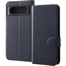 RT-GP8ELC1/DN [Google Pixel 8用 Like standard 耐衝撃 手帳型レザーケース シンプル マグネット ダークネイビー]