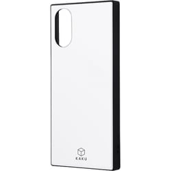 INQ-RXP5M5K3TB/W [Xperia 5 V（SO-53D/SOG12）用 耐衝撃 ハイブリッドケース KAKU ホワイト]