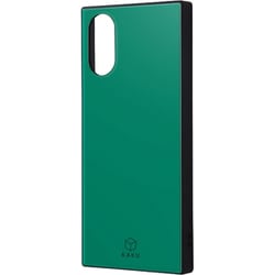 INQ-RXP5M5K3TB/G [Xperia 5 V（SO-53D/SOG12）用 耐衝撃 ハイブリッドケース KAKU グリーン]