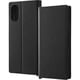 IN-RXP5M5TBC9/BB [Xperia 5 V（SO-53D/SOG12）用 耐衝撃 手帳型レザーケース KAKU Durable ブラック/ブラック]