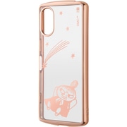 IN-RAXP5M5TC13PG/MT60 [Xperia 5 V（SO-53D/SOG12）用 TPUソフトケース METAMORU ムーミン/リトルミイ星空 メタリック]