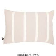 HP61032-96 [枕カバー 綿100％ ストライプ柄 ベージュ 43×63cm枕用 先染め洗いざらしでやわらか オールシーズン使える 丸洗いOK]