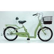 シティサイクル シニア向け自転車 こげーるnolasse 203 20インチ Phiten Pグリーン 9045