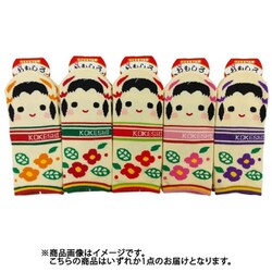 9687 [おもしろソックス こけし 22～25cm 1足]