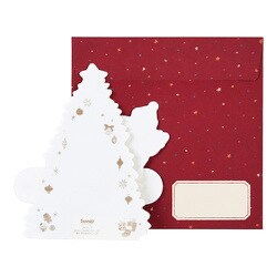 安全地帯クリスマスカード3枚セットで Amazon | WD&CD クリスマスカード 立体 3D クリスマスツリー