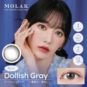 ドーリッシュグレー マンスリー 2枚入 -2.25 [カラーコンタクトレンズ]