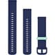 010-12932-32 [Quick Release バンド 20mm Blue Silicone / Blue Met]