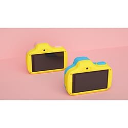 ビジョンキッズハピカムプラス 子供用 高性能トイカメラ ピンク【激レア希少品】 Amazon | VisionKids HappiCAMU ハピカム ピンク 高性能トイ