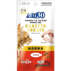 SAI-055 [AIM30 カリッとトリーツ マグロ味 総合栄養食 5g×5袋]