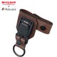 【ヨドバシカメラ × Makuake】MK0081 [マグネット式バックルを搭載した栃木レザーのキーホルダー DIVERSITY HOLDER CHB チャコールブラック GACH-DH CHB]