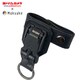 【ヨドバシカメラ × Makuake】MK0082 [マグネット式バックルを搭載した栃木レザーのキーホルダー DIVERSITY HOLDER BKB ブラックブラック GACH-DH BKB]