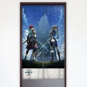イースX -NORDICS- のれん 盾の姉弟 [キャラクターグッズ]