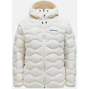 ヘリウム ダウン フード ジャケット メンズ Helium Down Hood Jacket Men G79621 VINTAGE/WHITE Mサイズ [アウトドア ダウンウェア メンズ]