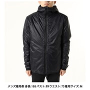 ラディアンス フード ジャケット メンズ Radiance Hood Jacket Men G79195 BLACK Sサイズ [アウトドア 中綿ウェア メンズ]