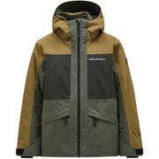 GRAVITY INSULATED 2L INSULATED SHELL JACKET JUNIOR G79006 SNAP GREEN 150サイズ [スキーウェア ジャケット ジュニア]