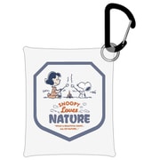 SPMS-003 PEANUTS クリアマルチケ-スSS SNOOPY Loves NATURE ブルー [キャラクターグッズ]